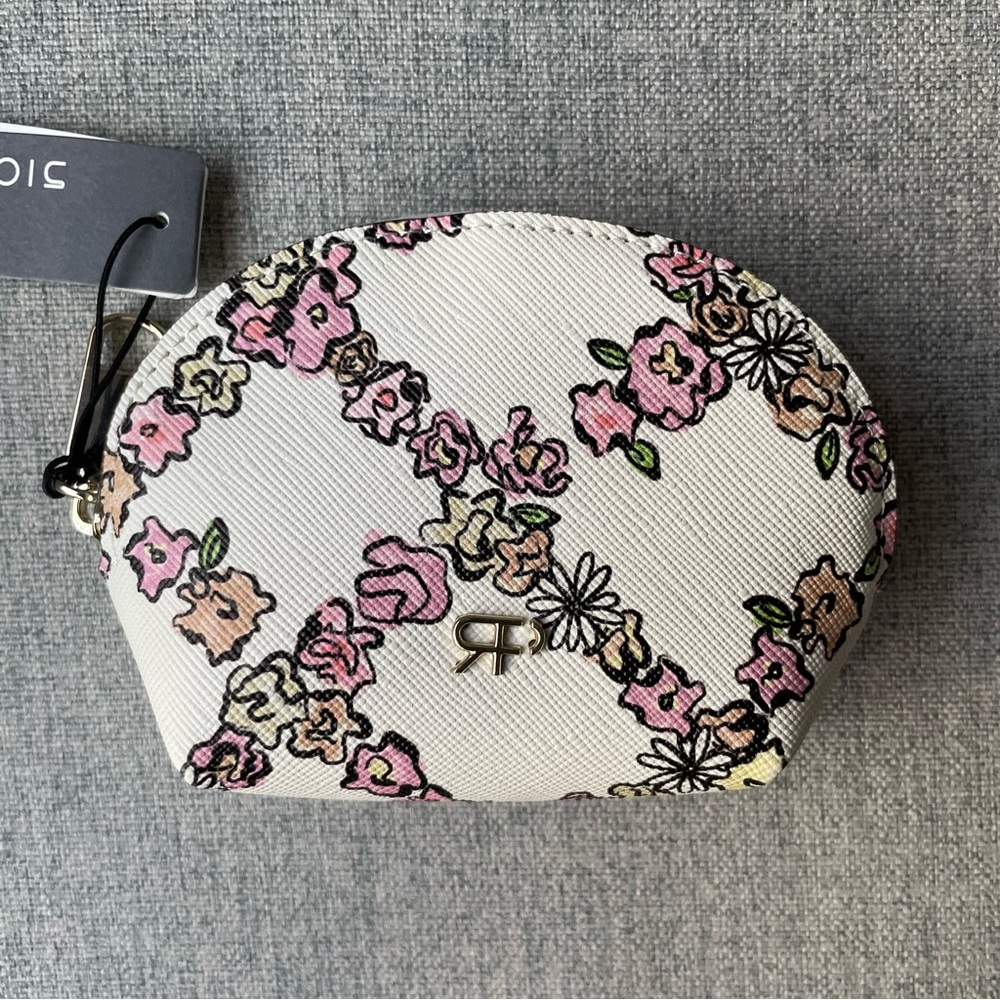 NWT Parfois Floral Print Coin Purse - Picture 2 of 9